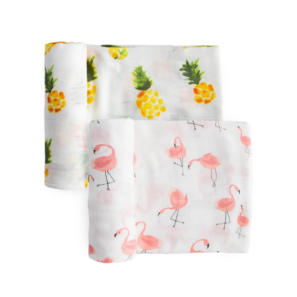 Little Unicorn Deluxe Muslin Swaddle Blanket 2 pack